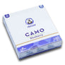 Blueberry-flavored CAMO rolling papers by Afghan Hemp – berry-infused hemp papers with smooth burn