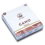 Chocolate-flavored CAMO rolling papers by Afghan Hemp – dessert-style hemp papers with cocoa flavor
