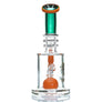 Big Mom Glass accented dab rig in orange