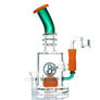 Big Mom Glass accented dab rig in orange