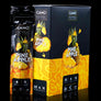 Close up of Camo Cones display box in pineapple flavor