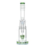 thick glass bong with rocket percolator