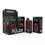 Sleek Iridium Cloud Pulse vape mod in multiple angles