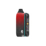Concealed THC cart battery shaped like a designer pen In red color way