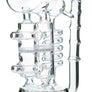 12" Double Honeycomb Perc Dab Rig - cheefkit.com