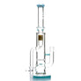 Triple Perc Straight Tower Bong Esigo Glass