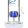Static Glass Cube Perc Bong - cheefkit.com