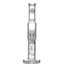 Bougie Glass Straight Tube Tree Perc Bong - cheefkit.com