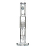 Bougie Glass Straight Tube Tree Perc Bong - cheefkit.com