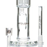 Bougie Glass Straight Tube Tree Perc Bong - cheefkit.com