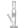 Bougie Glass Straight Tube Tree Perc Bong - cheefkit.com