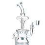 Crystal Glass Crater Recycler Dab Rig - cheefkit.com