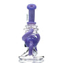 Crystal Glass Mighty Recycler Dab Rig With Reclaimer - cheefkit.com