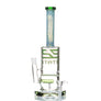 Static Glass Webbed Dual Stage Bong - cheefkit.com