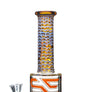 Static Glass Webbed Dual Stage Bong - cheefkit.com