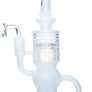 On Point Glass "Frost" Klein Recycler Rig