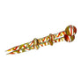 Multi Color Swirl Glass Dab Tool With Carb Cap - cheefkit.com