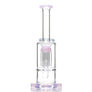 pink tree perc back shot dab rig - cheefkit