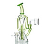 Quad Arm Recycler Rig Esigo Glass