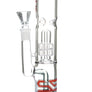 Static Glass Double Matrix Perc Bong - cheefkit.com