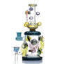 Tattoo Glass bee hive dab rig - Cheefkit