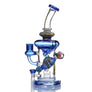 Tattoo Glass poseidon recycler dab rig - Cheefkit