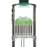 Two Tone Dual Perc Bong Esigo Glass