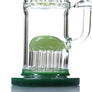Two Tone Dual Perc Bong Esigo Glass
