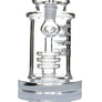 static glass matrix perc dab rig white- cheefkit