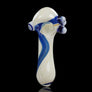 Blue stripe hand pipe - Cheefkit