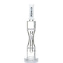 Static Glass Double Honeycomb Hourglass Bong - cheefkit.com