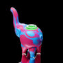"Eli" The Silicone Elephant Bubbler Pipe - cheefkit.com