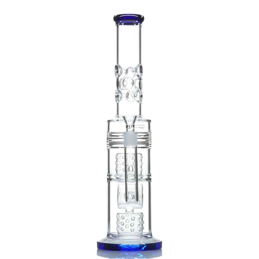 cheef glass large bong with dual chambers