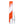 Close up of Rhino Flip nectar collector in the red and white color way showing the pyrex glass tip