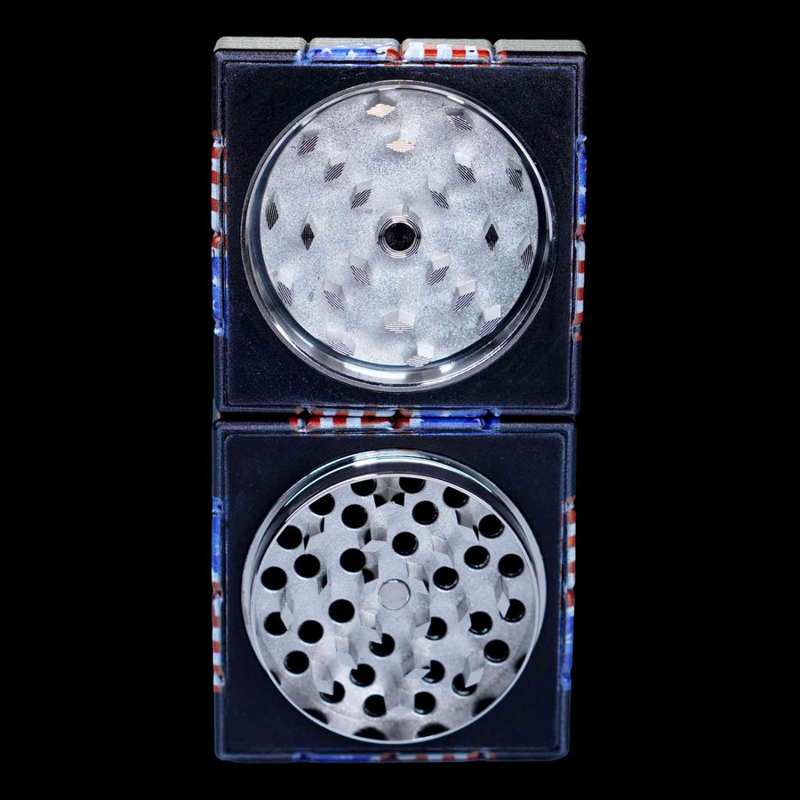 Black Rubik's Herb Grinder