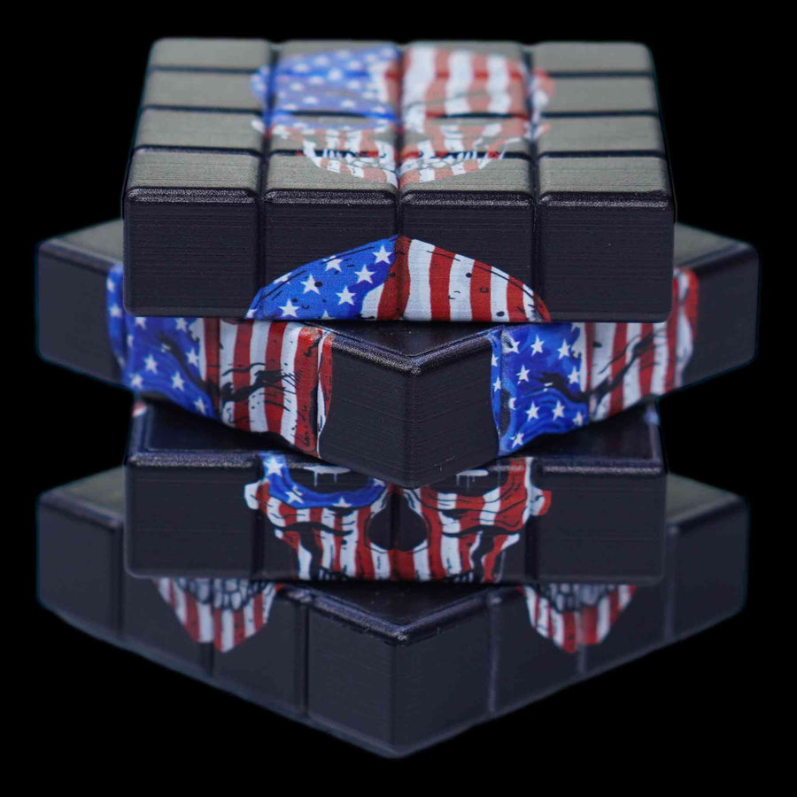 Black Rubik's Herb Grinder