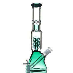 Deep Color Spiral Perc Bong - cheefkit.com