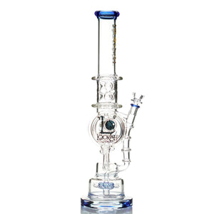 18" Lookah Glass Disc of Filtration Recycler Bong - cheefkit.com