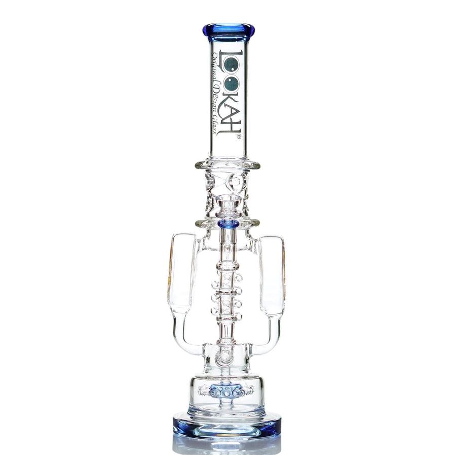 18" Lookah Glass Disc of Filtration Recycler Bong - cheefkit.com