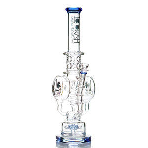 18" Lookah Glass Disc of Filtration Recycler Bong - cheefkit.com