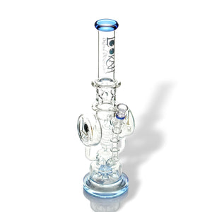 18" Lookah Glass Disc of Filtration Recycler Bong - cheefkit.com