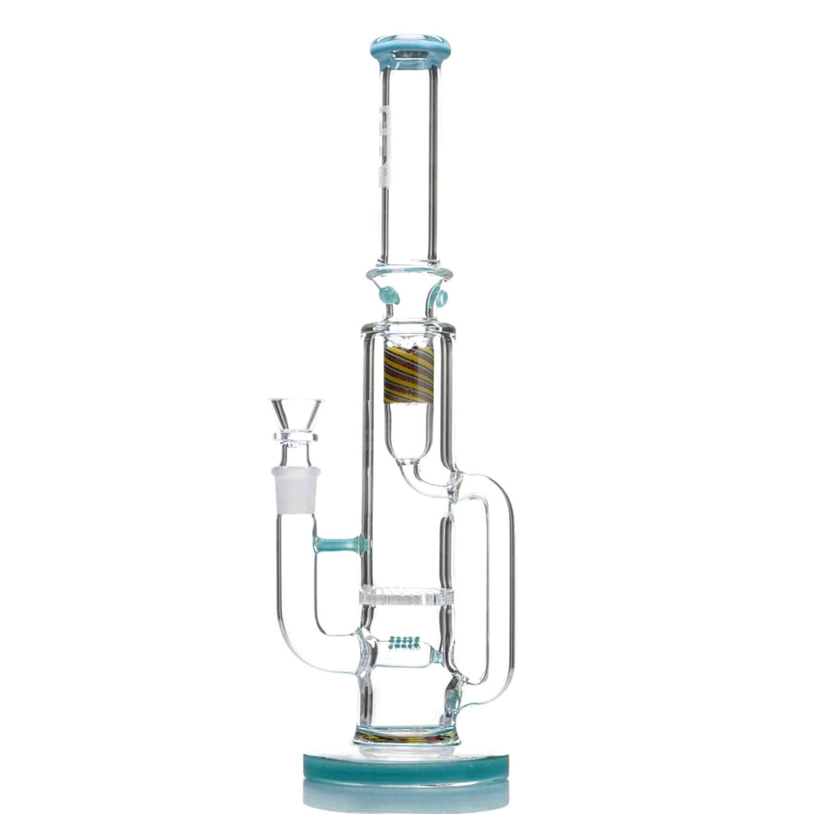 Triple Perc Straight Tower Bong Esigo Glass