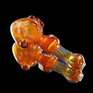 Amber Honey glass spoon pipe - cheefkit