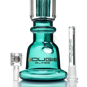 Bougie Glass Bell Bottom Tinted Bong - cheefkit.com