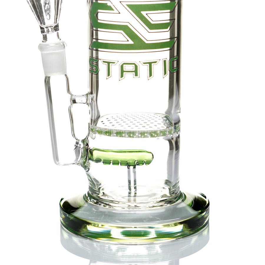 Static Glass Webbed Dual Stage Bong - cheefkit.com