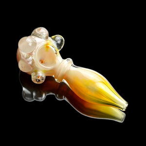 5" Heavy Glass Squid Orb Hand Pipe - cheefkit.com