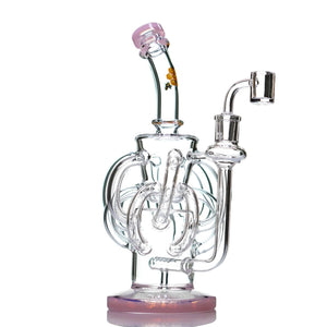 10" HoneyDew 12 Arm Two Stage Recycler Dab Rig - cheefkit.com