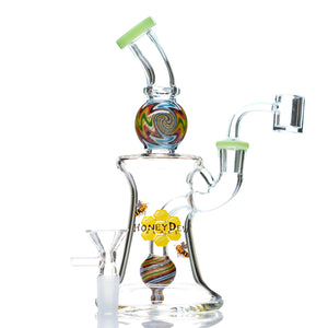 HoneyDew Candy Swirl Dab Rig - cheefkit.com