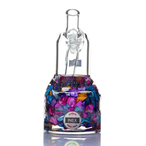 Inex Glass space rocks dab rig mouth piece - cheefkit