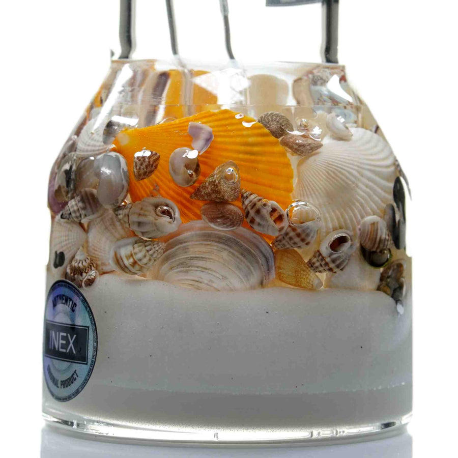 Inex Glass seashell dab rig closeup - Cheefkit
